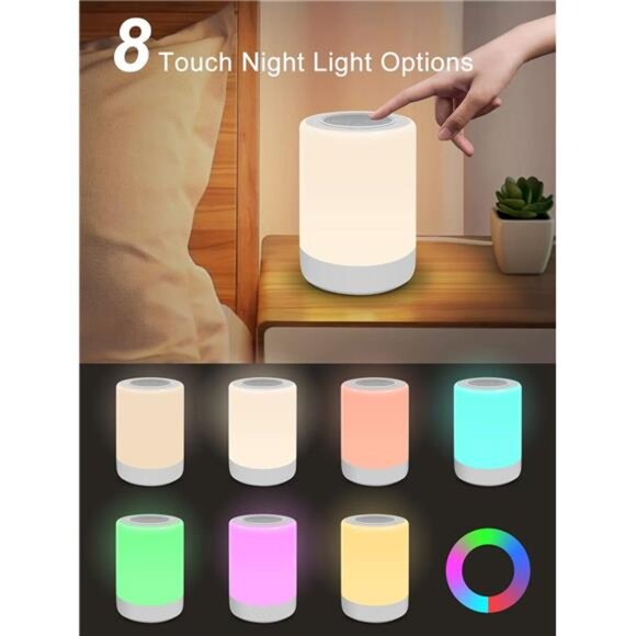 Sound Machine,White Noise Machine for Baby with Night Light, 32 High Fidelity - Picture 3 of 7